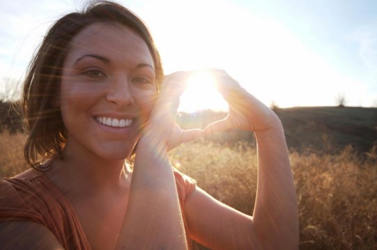 Woman-Vitamin-D-Sun-Nature-Smile